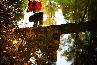 Как Нина в траву убегала