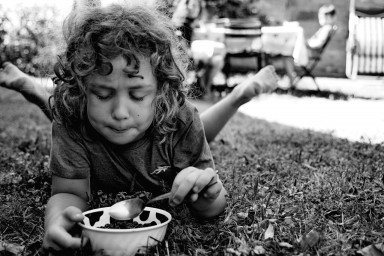 Доченька, уже бежим!