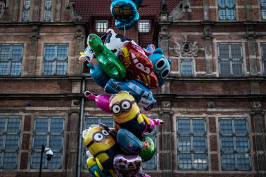 Би-Барби и радуга от Lego