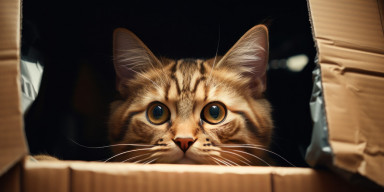 Домик для кота своими руками